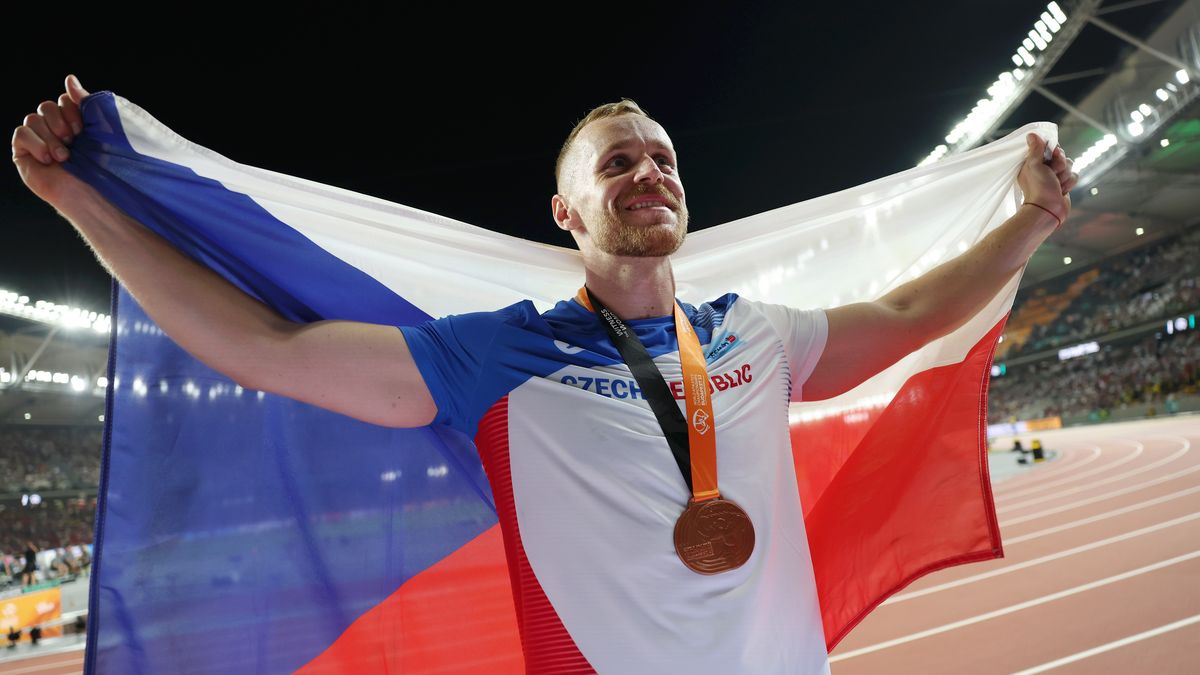 Czech athletics has two world medals.  But it’s not really great
